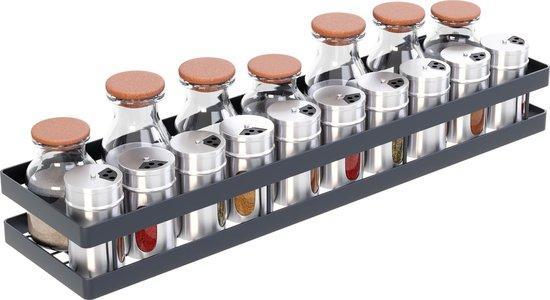 2dekans | Noswo Kruidenrek Ophangbaar - Kruidenrek Voor, Huis en Inrichting, Keuken | Keukenbenodigdheden, Ophalen of Verzenden