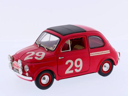 Schaal 1:16 Solido Fiat 500 Rallye Monte Carlo 1965 #2418, Hobby & Loisirs créatifs, Voitures miniatures | Échelles Autre, Enlèvement ou Envoi