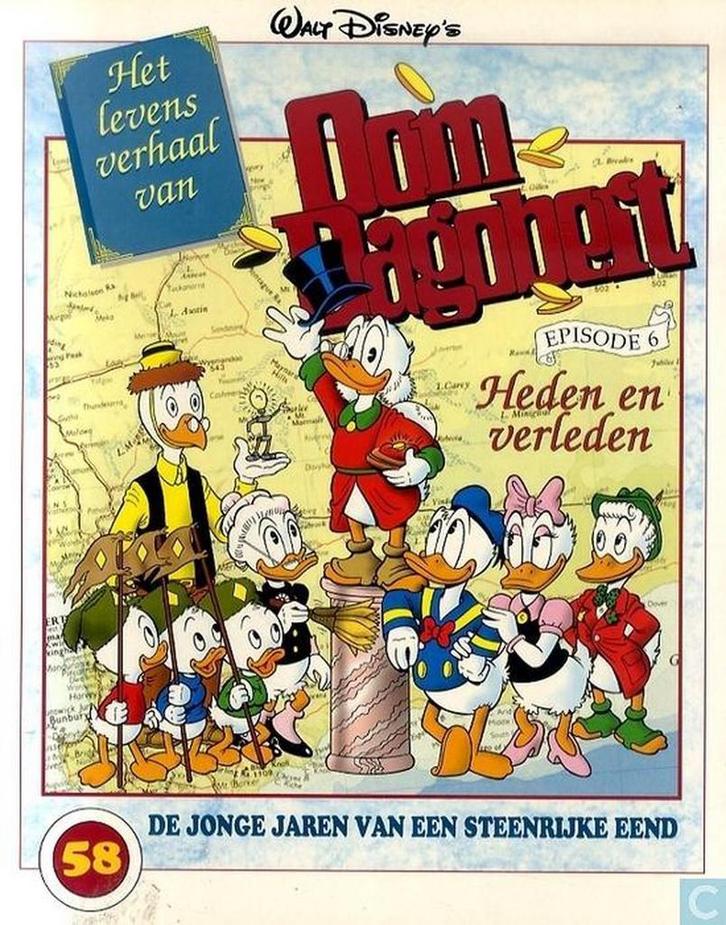Oom Dagobert 58 Het levensverhaal van Oom Dagobert episode 6, Boeken, Overige Boeken, Gelezen, Verzenden