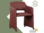 Leren eetkamerstoel Icon - Toledo Bordeaux (donkerrood), Huis en Inrichting, Stoelen, Bohemian, Eigentijds, Industrieel, Klassiek, Modern, Retro, Romantisch, Scandinavisch, Vintage