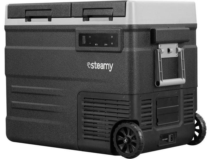 Steamy SECUD55 - Elektrische Compressor Koelbox - Dual Zone, Caravans en Kamperen, Kampeeraccessoires, Zo goed als nieuw, Verzenden