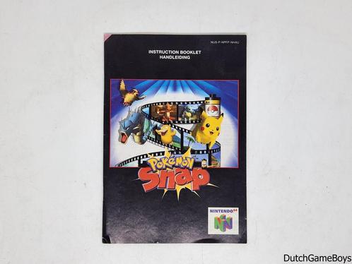 Nintendo 64 / N64 - Pokemon Snap - NHAU - Manual, Consoles de jeu & Jeux vidéo, Jeux | Nintendo 64, Envoi