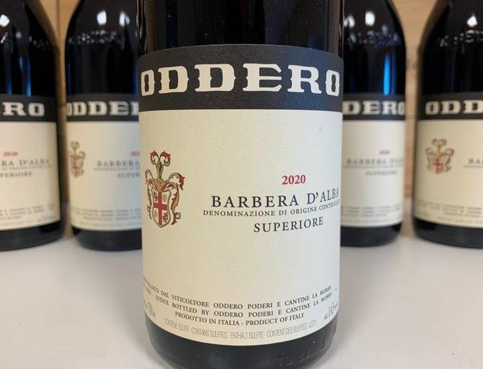 2020 Oddero Barbera dAlba Superiore - Piëmont - 6 Flessen, Verzamelen, Wijnen