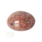 Rode Graniet handsteen Nr 15 - 71 gram, Verzenden, Nieuw