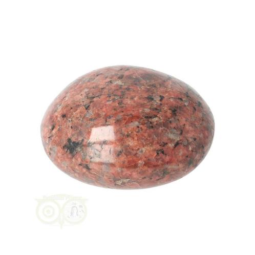Rode Graniet handsteen Nr 15 - 71 gram, Handtassen en Accessoires, Edelstenen, Nieuw, Verzenden