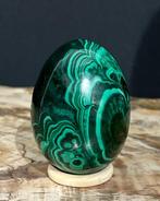 Oeuf en Malachite du Congo de haute qualité Oeuf - Hauteur :, Verzamelen, Mineralen en Fossielen