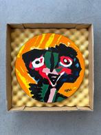 Glazed Earthenware - Karel Appel - Bord - Dancing Girl -