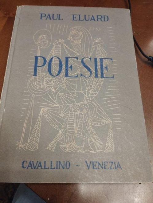 ELUARD, Paul - Poesie.. con 6 tavv. f.t.: Cinque ritratti ed, Antiek en Kunst, Antiek | Boeken en Manuscripten