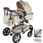 tectake Combi-kinderwagen Mats, opvouwbaar, 5-puntsgordel -, Verzenden, Nieuw