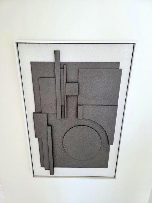 Wanddecoratie - Europa - Wooden 3D Painting, Antiek en Kunst, Kunst | Designobjecten