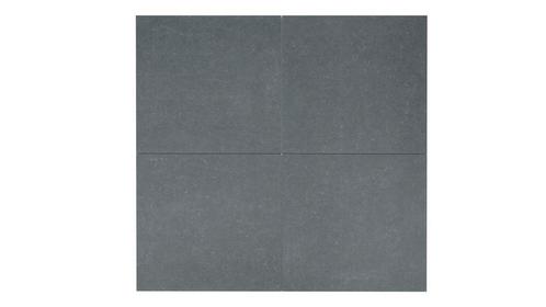Keramieken tegels Belgiumstone anthracite - 60x60x2 cm, Tuin en Terras, Tegels en Klinkers, Terrastegels, Nieuw, 10 m² of meer