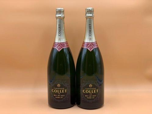 Collet, Art Deco - Champagne - 2 Magnums (1.5L), Collections, Vins