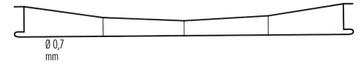 sommerfeldt 143 HO rijdraad verkoperd 0,7 x 229 mm (5 stuks) beschikbaar voor biedingen