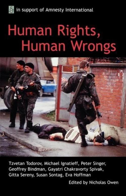 Human Rights, Human Wrongs 9780192802194, Livres, Livres Autre, Envoi