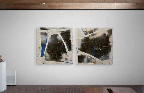 Masaki Kazushi - Quadrivium 1014 Dyptich XXL, Antiek en Kunst, Kunst | Schilderijen | Modern