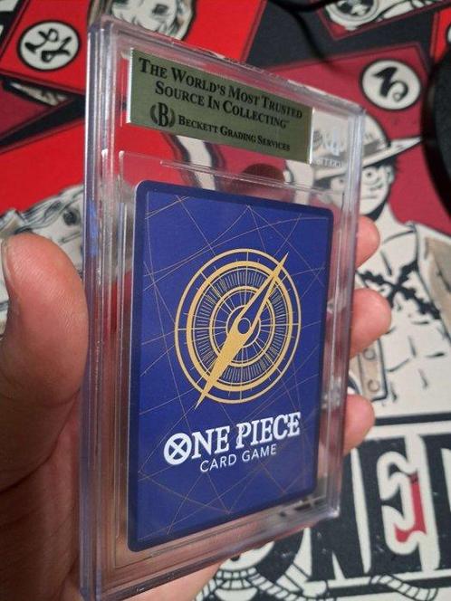 Beckett - 1 Graded card - One Piece - Monkey D. Luffy, Verzamelen, Overige Verzamelen