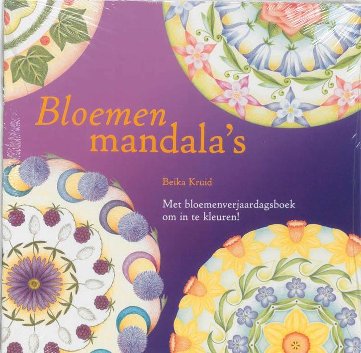 Bloemenmandalas 9789073798748 B. Kruid, Boeken, Esoterie en Spiritualiteit, Zo goed als nieuw, Verzenden