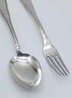 Bestekset (2) - .800 zilver, Antiek en Kunst