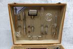Medisch instrument - elektrotherapieapparaat - Hout, Glas,, Antiek en Kunst