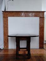 Salontafel - Eikenhout - Staal - Tafel: Gateleg Table