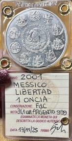 Mexico. 1 Onza 2001 Libertad, 1 Oz .999 (Zonder, Postzegels en Munten