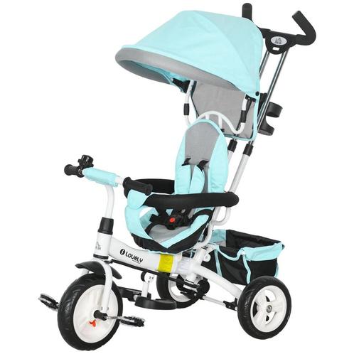 TRUUSK 6-in-1 Driewieler - Duwstang - Afneembaar Zonnedak -, Kinderen en Baby's, Kinderwagens en Combinaties, Verzenden