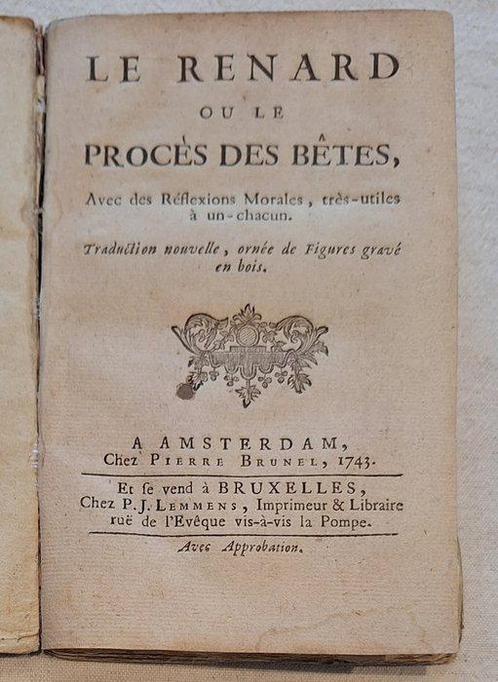 Hinrek van Alckmer & Jan Christoffel Jegher (ill) - Renard, Antiek en Kunst, Antiek | Boeken en Manuscripten