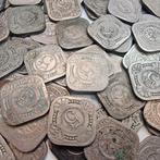 Pays-Bas. Wilhelmina. Lot van 100 stuks vierkante stuivers