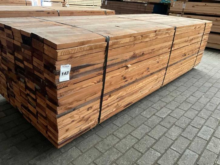 Online veiling - Thermowood Douglas planken 30x140 mm (200x), Zakelijke goederen, Machines en Bouw | Houtbewerking, Ophalen