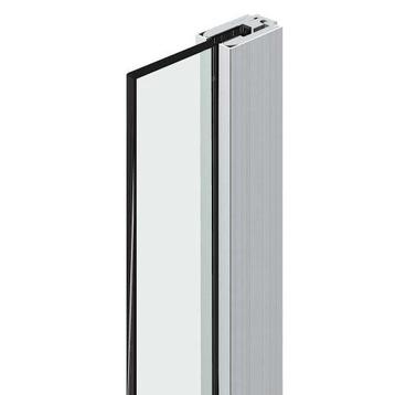 Klemprofiel douchewand 2000 mm-10 mm-Zwart beschikbaar voor biedingen
