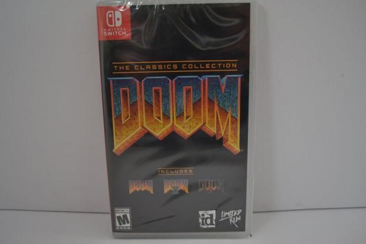 Doom The Classics Collection - SEALED (SWITCH USA), Games en Spelcomputers, Games | Nintendo Switch