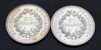 France. 50 Francs Hercules 1975 e 1977 1974-1980 (Sans
