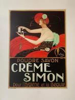 Vila (After) - Crème Simon - Art Nouveau Advertising Reprint, Antiek en Kunst
