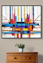 Kspersee - Modern city, Antiek en Kunst, Kunst | Schilderijen | Modern