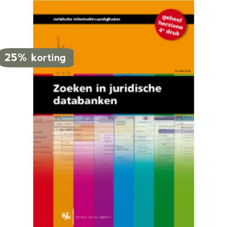 Zoeken in juridische databanken / Juridische, Boeken, Wetenschap, Gelezen, Verzenden