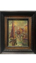 French School (XX), signed Reynaud - Marines