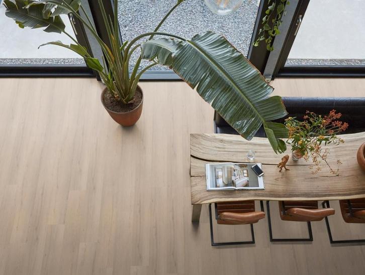 PARIS Beige 8512 Dryback - micro-bevel 4v / PVC Vloer / Plak, Doe-het-zelf en Bouw, Vloerdelen en Plavuizen, Ophalen of Verzenden