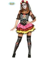 Day of the dead korte halloween jurk, Ophalen of Verzenden, Nieuw