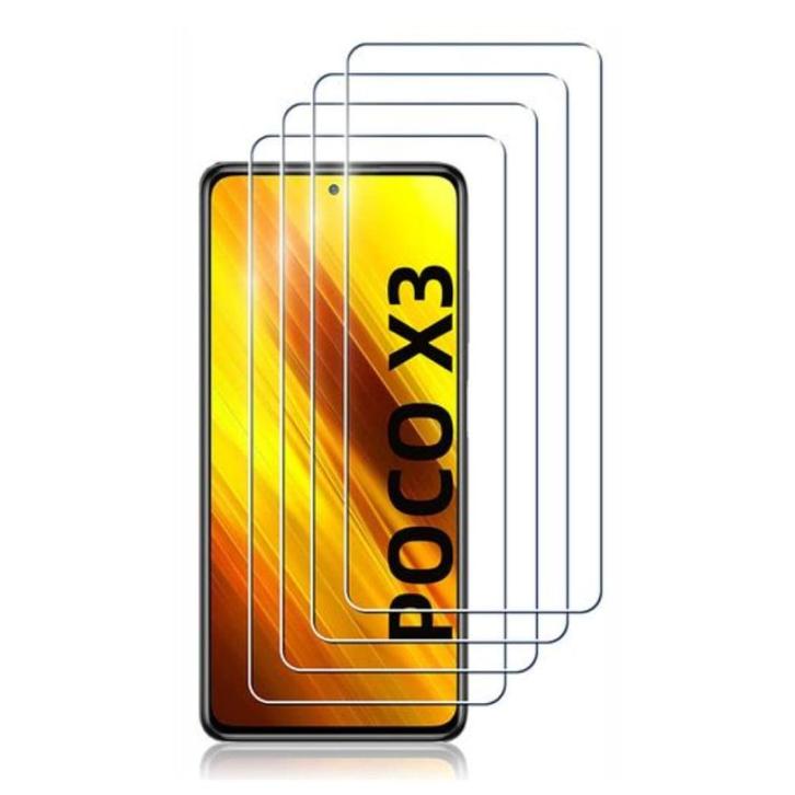 4-Pack Xiaomi Poco X3 GT Screen Protector - Tempered Glass, Telecommunicatie, Mobiele telefoons | Hoesjes en Screenprotectors | Overige merken