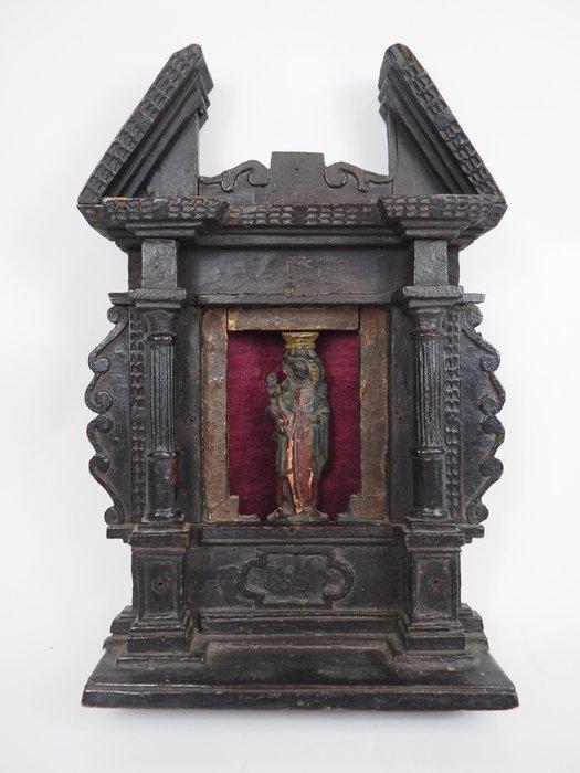 Renaissance Altaar - Hout - midden 17e eeuw, Antiek en Kunst, Kunst | Niet-Westerse kunst