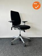 Giroflex Bureaustoel - 68-7509 - Zwart - Zilvergrijs voetkru, Werkplek, Stoel, Gebruikt, Ophalen of Verzenden