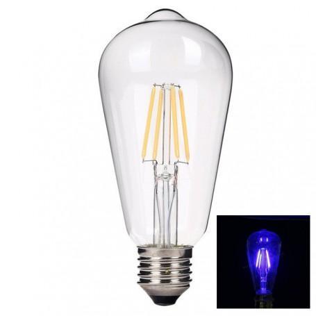 2 Stuks Vintage E27 4W 185-240V ST64 LED-lamp met Filamen..., Huis en Inrichting, Lampen | Overige, Nieuw, Verzenden