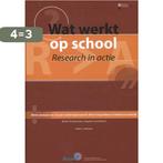 Wat werkt op school Research in actie 9789461181435, Verzenden, Gelezen, Robert J. Marzano