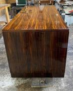 Bureau - Ébène de Macassar - Bureau en ébène macassar, Antiquités & Art, Art | Objets design