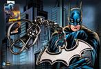 DC Comics Batman Metalen Sleutelhanger Zwart Logo, Ophalen of Verzenden