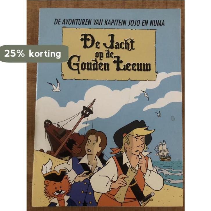 De Jacht op de Gouden Leeuw - De avonturen van Kapitein Jojo, Boeken, Overige Boeken, Gelezen, Verzenden