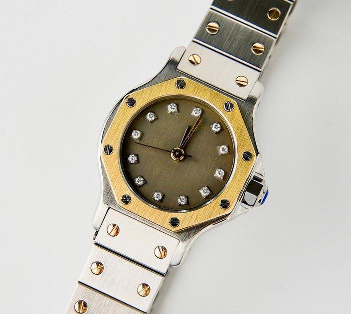 Cartier - Santos Octagon - 0907 - Dames - 1990-1999, Handtassen en Accessoires, Horloges | Heren