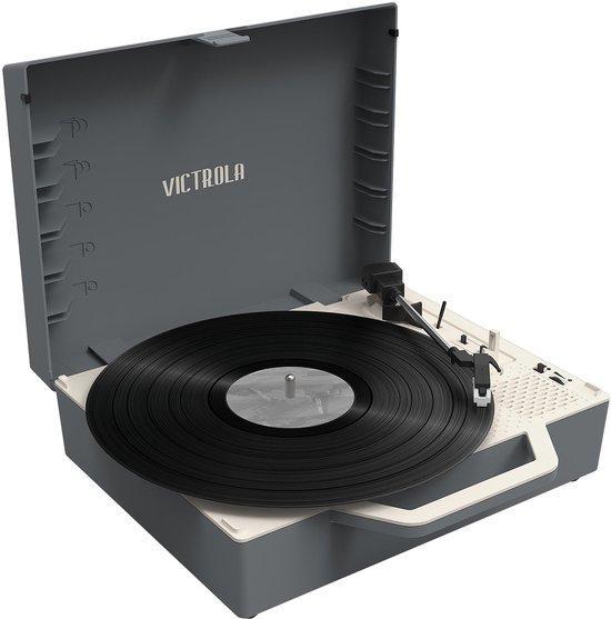 Platenspeler VICTROLA VSC-725SB zwart (Platenspelers), Audio, Tv en Foto, Platenspelers, Nieuw, Verzenden