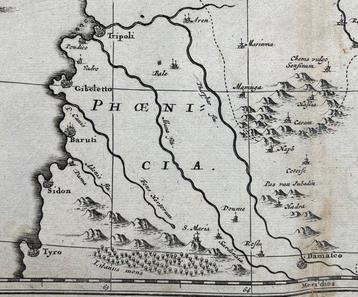 Middle East- Syria/Lebanon - Ottomaanse Syrië met Fenicië