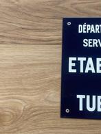 Étable Indemne De Tuberculose - Plaque - Émail